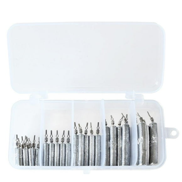 Fishing Weights Fishing Drop Shot Weights Multiple Sizes Fishing Weights Dropshot Set With Box Fishing Accessories