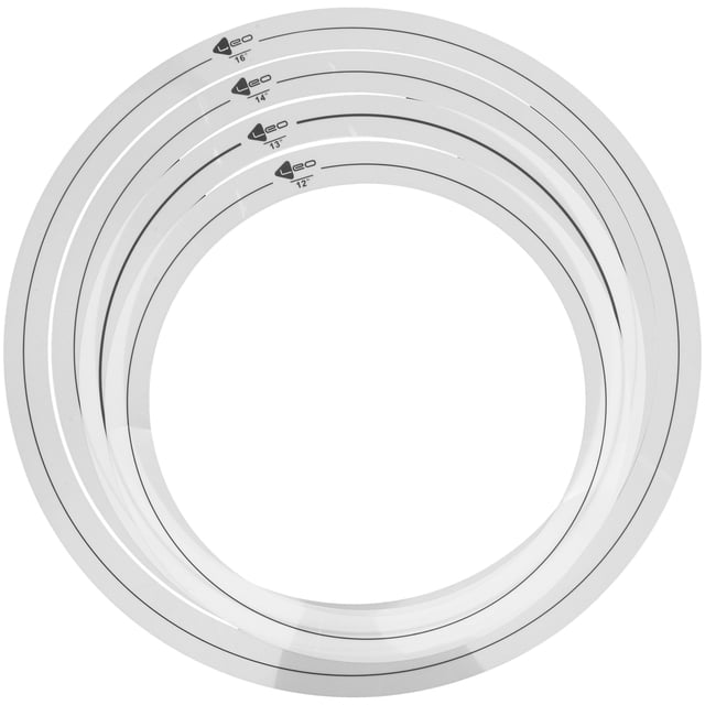 MasteelfCA 4pcs Simple Practical Drum Snare Using Mute Circle Drum Instrument Mute Ring