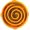 Orange, variant on Fun Feeder Slo Bowl – Large 4‑Cup Capacity, Slow Feeding, Medium to Large Dogs, Non‑Slip, Blue, Notch Pattern