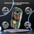 thumbnail image 3 of Teléfono Celular para Personas Mayores 2G con Botones Grandes Batería de 2400 Mah Botón SOS Desbloqueado a Prueba de Caídas Tarjeta SIM Dual ANGGREK Otros, 3 of 8