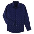 thumbnail image 1 of Tasso Elba Mens Harry Plaid Button Up Shirt, Blue, Small, 1 of 1