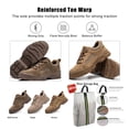 thumbnail image 2 of Safety Shoes Steel Toe Shoes For Men, Comfortable Work Shoes For Women, Lightweight Slip Resistant Mens Safety Trainers, Indestructible Shoes, 2 of 7