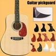 thumbnail image 2 of Teardrop Type Acoustic Guitar Pickguards Scratch Plate w/Self AdhesivePickguard K6Q5, 2 of 5