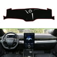 thumbnail image 1 of Cubierta de tablero Unique Bargains para Ford para Mustang Mach-E 2021-2024, alfombrilla de tablero frontal antideslizante de poliéster y silicona, 1 of 1