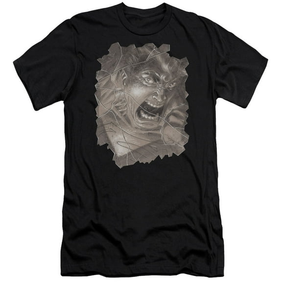 Superman Action #840 Cover Premium Adult Slim Fit 30/1 T-Shirt Black