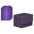 thumbnail image 2 of Caja para más de 100 cartas coleccionables con fundas premium y cierre magnético Púrpura, 2 of 9