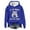 L-Blue, variant on 2025 Women's Hoodies & Sweatshirts Women’S Casual Print Hoodie Sweater Dresses for Women Hoodie Long Sleeve Solid Zip Hoodie Women Color Sweatshirt for Everyday Zipper Hoodies