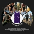 thumbnail image 7 of Cauagu Crystal Purple Snowflake Print Men's Sleeveless Muscle Shirts,Tank Tops Quick Dry Workout Tank Top Gym Muscle Tee Fitness Bodybuilding T Shirt for Men-Large, 7 of 7