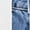 Blue, variant on Women High Waist A Line Mini Jean Skirt With Pockets, Vintage Washed Straight Short Denim Skirt Casual Basic Bottoms For Summer