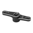 thumbnail image 1 of 25T Double Head Servo Arm, 25T Servo Arm Wear Resistant High Accuracy Black  For Remote Control Car, 1 of 8