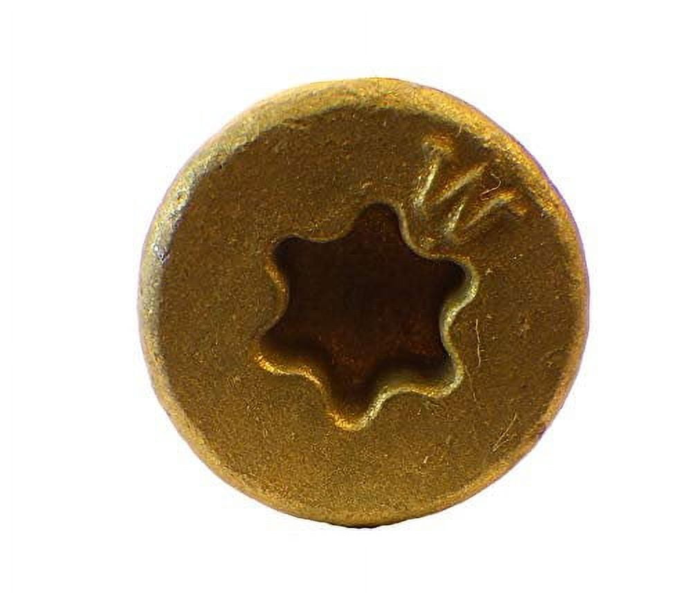 Big Timber Construction Fasteners Wood Screw BTX93 - Bronze Star Flat Head, Rust Resistant - 2,000 Count, 9" x 3"