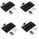 thumbnail image 1 of 4X Panel Solar USB Plegable de 12W Cargador de Panel Solar Impermeable Plegable PortáTil Cargador de BateríA MóVil Al Aire Libre, 1 of 5