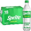 Sprite Lemon-Lime Caffeine Free Soda Pop Bottles, 16.9 fl oz, 15 Pack
