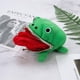thumbnail image 3 of Monedero lindo de la rana de la felpa verde, carteras de la moneda de la rana, bolsa del dinero de la rana con la cremallera para el titular de la tarjeta de crédito de la llave del auricular regalo, 3 of 5