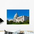 thumbnail image 1 of Capitol Building Washington Dc Wall Mural Decal Sticker, Wallmonkeys Peel & Stick Vinyl Graphic (24 in W x 16 in H), 1 of 4