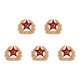 thumbnail image 1 of Broche Esmaltado CCCP URSS Símbolo Antigua Unión Soviética Pines Solapa (estrella Trigo), 1 of 6