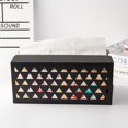 thumbnail image 2 of xinxixnxx Iron Box Napkin Paper Box Box Cover Container for Car Home Office Desktop White, 2 of 6