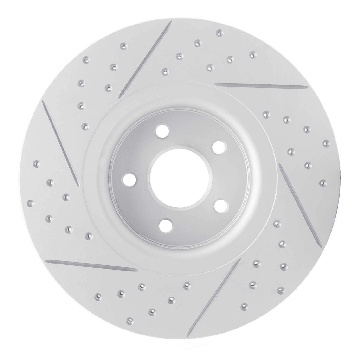 Dynamic Friction Company 830-54082R DFC Geoperformance Rotor - Drilled and Slotted