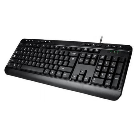 UPC: 0783750005999 | Adesso AKB-132UB Desktop Multimedia USB keyboard (Black)