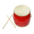 thumbnail image 1 of Tambor de cintura chino,Pandereta de cintura china,regalos musicales,Instrumento musical de percusión de aprendizaje temprano para niños,Aprendizaje musical para niños: tambor de mano, 1 of 9