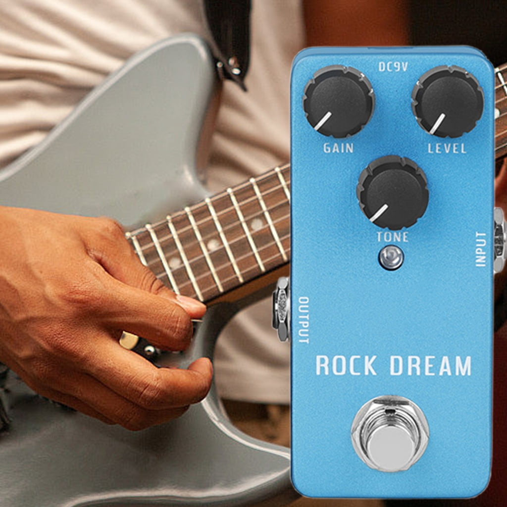 7829 Guitar Overdrive Pedal Guitar Bass Effects Pedal Processor of Overdrive Tone