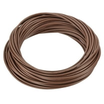 18AWG Wire 18 Gauge Stranded Wire Hookup Wire, UL1015 Tinned Copper Wire 15m/50ft Brown
