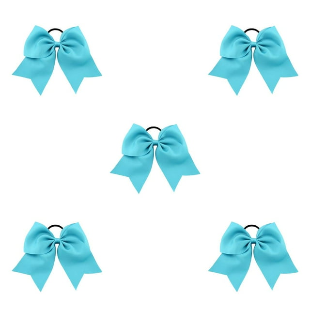 Banda para el cabello grande Qarigey Bowknot Goma elástica Soporte de cola de caballo ajustable Multi