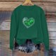 thumbnail image 5 of Uootdi Oversized St Patricks Day Sweatshirts for Women Irish Saint Pattys Shamrock Crewneck Long Sleeve Shirts Holiday Trendy Pullover Tops Gift, 5 of 6