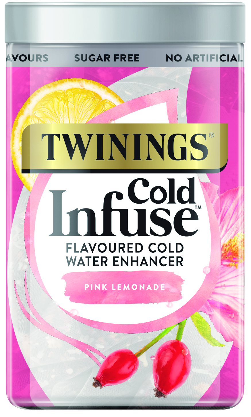 Twinings Cold Infuse Pink Lemonade, Tea Bags, 12 Ct
