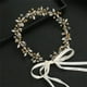 thumbnail image 3 of Nvzi Horquillas para el pelo de boda con flores para novias, peinetas con perlas de cristal, pinzas para el pelo, tocado, accesorios para el pelo de boda dorados, joyas - doradas, 3 of 4