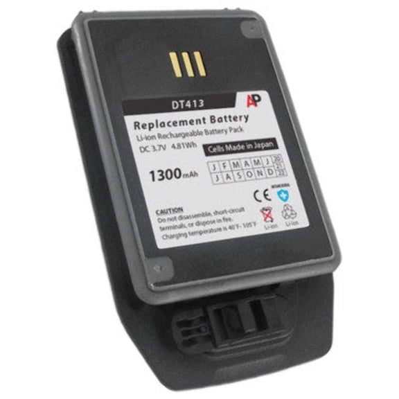 Aastra / DeTeWe DT4x3, DT433, DT423 DT413 Phones: Replacement Battery. 1300 mAh