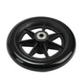 thumbnail image 3 of 6/8 Inch Wheelchair Front Wheel Replacement Universal Caster Wear-resistant Solid Tire Wheel Smooth Easy To Install ,Reliable, 3 of 4