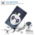 thumbnail image 5 of Allytech Flip Case for Samsung Galaxy Tab A7 Lite 8.4" SM-T220 T225 2021 Released, Slim PU Leather Multi Angle Viewing Stand Shockproof Colorful Pattern Case Cover for Girls Women, Cute Panda, 5 of 5