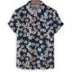 thumbnail image 2 of Nuevas camisetas de moda con estampado 3D de flores para mujer, camisetas casuales de verano de manga corta para hombre, ropa para hombre, camisetas de gran tamaño con solapa, 2 of 4