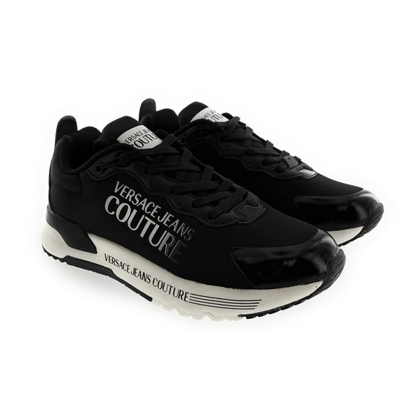 Versace Jeans Couture Womens Black LowTop Chunky  Sneakers
-EU37 for Womens