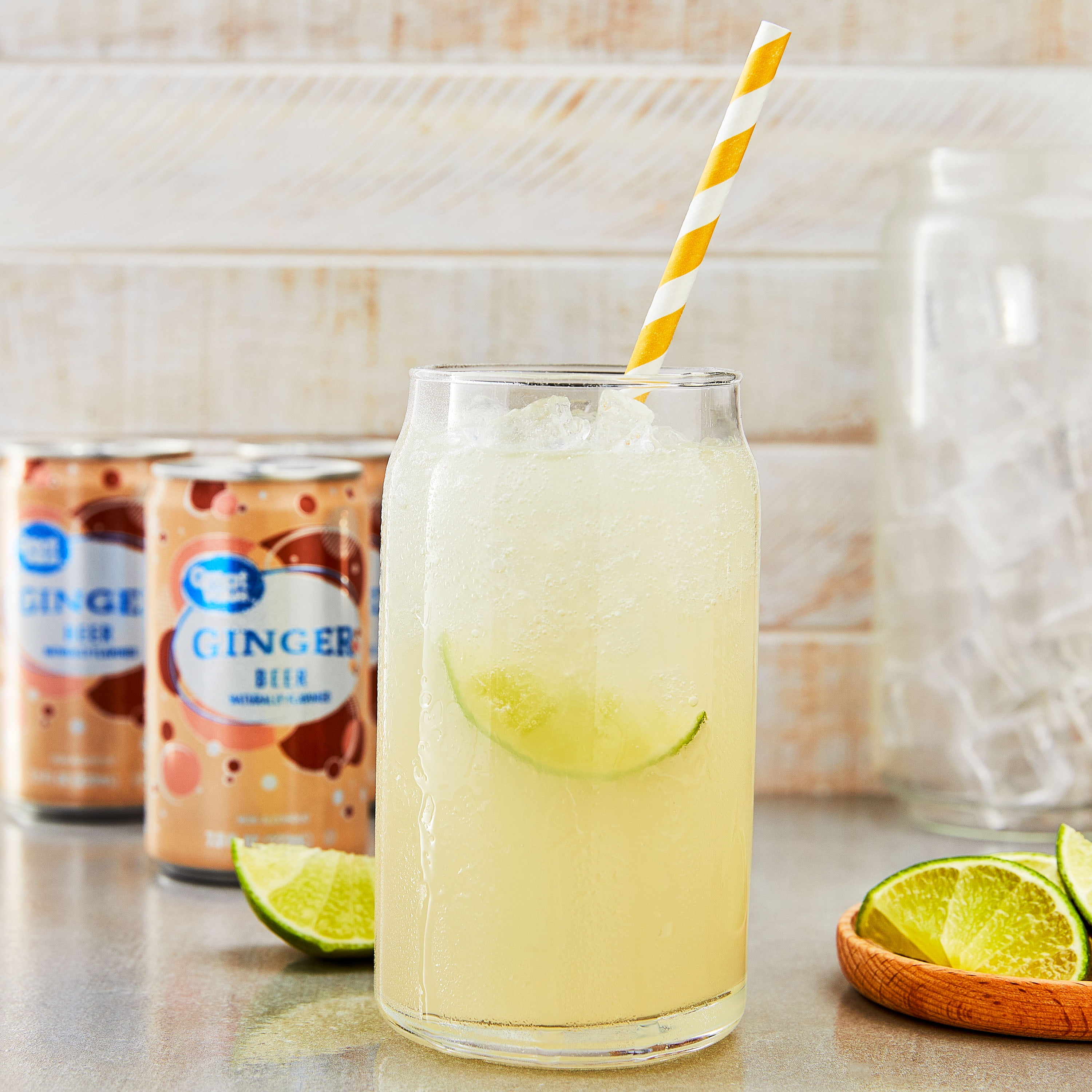 Great Value Ginger Beer, 7.5 fl oz, 6 Cans