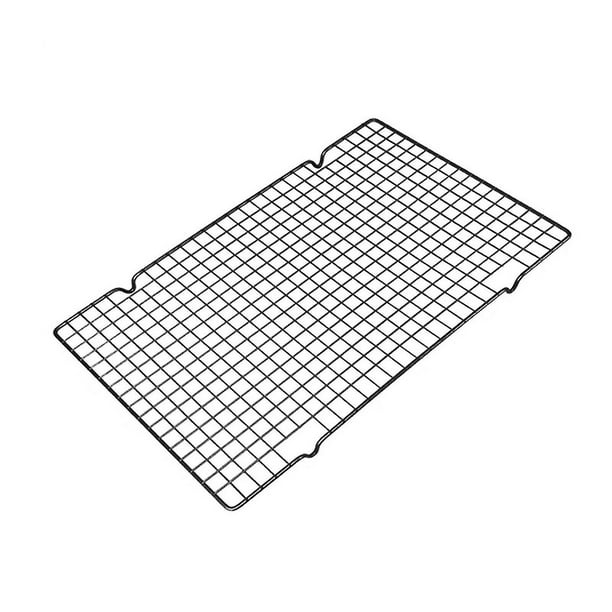 Rejilla fría de alambre de acero inoxidable para barbacoa, pastel, horno seguro, herramientas para hornear, 1 ud.