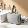 thumbnail image 4 of Japceit 4 Fold Toiletry Bag, Dry Wet Separation Hanging Organizer, Multi Color Portable Cosmetic Pouch, For Travel Toiletries Storage, 4 of 6