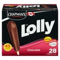 thumbnail image 2 of Chapman's Low Calorie Chocolate Li'l Lolly Water Ice in a Box, 2 of 10