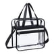 thumbnail image 2 of Lavado Impermeable Transparente PVC Almacenamiento Portátil Gran Capacidad (negro), 2 of 9