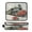Old Train with Flowers, variant on Hair Tool Organizer Bag with Heat Resistant Mat Removable Travel Storage Case for Hot Air Brushes Curling Irons Serene Beach Scene