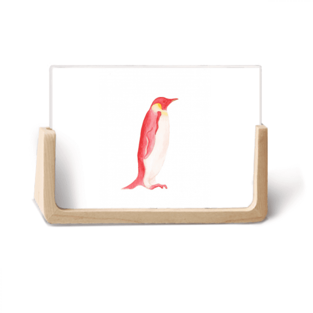 IUCN Endangered Animals Red Emperor Penguin Photo Wooden Photo Frame