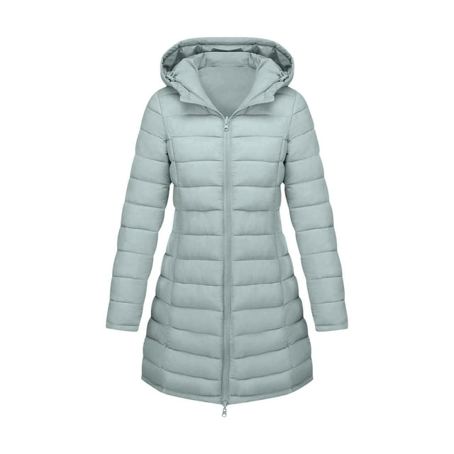 Manteaux d'Hiver pour Femmes - Longueur Régulière, Rembourrés - Décontractés, Usage Quotidien