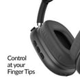 thumbnail image 4 of Supersonic IQ-170BT Wireless Over Ear Headphones with Micro USB Charging Cable, Black, 4 of 7