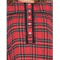 thumbnail image 5 of Ashford & Brooks Women's Flannel Plaid Long Sleeve Nightgown, 5 of 5
