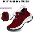thumbnail image 2 of Fashion Sneakers Breathable Women Walking Shoes Slip on Trainers Women's Comfortable Casual Ladies Athletic Shoe Thick Bottom, 2 of 7