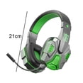 thumbnail image 3 of Wireless Headset Gaming Headset Surround Sound RGB Gaming Headphone with Mic for PC Switch Gamer, 3 of 5