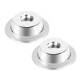 thumbnail image 1 of DEBGFS 2PCS Multifunctional Supermarket Tag Remover Tag Detacher Tag Extractor Anti-Theft Security Tag Remover Clothing & Quilt Fastener Unlocker Easy Detacher For Loss Prevention Pin fo,silver 2pcs, 1 of 9