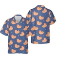 thumbnail image 3 of Camisa de pato con estampado 3D de pájaro, camisas para hombres y mujeres, blusas vocacionales para hombres, camisas con solapa, camisas para adolescentes, blusas para hombres, camisas de diseño, 3 of 5