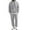 Misty Grey, variant on COOFANDY Men's Tracksuits 2 Piece Set Casual Workout Joggers Sets Hoodie and Sweatpants Set for Men